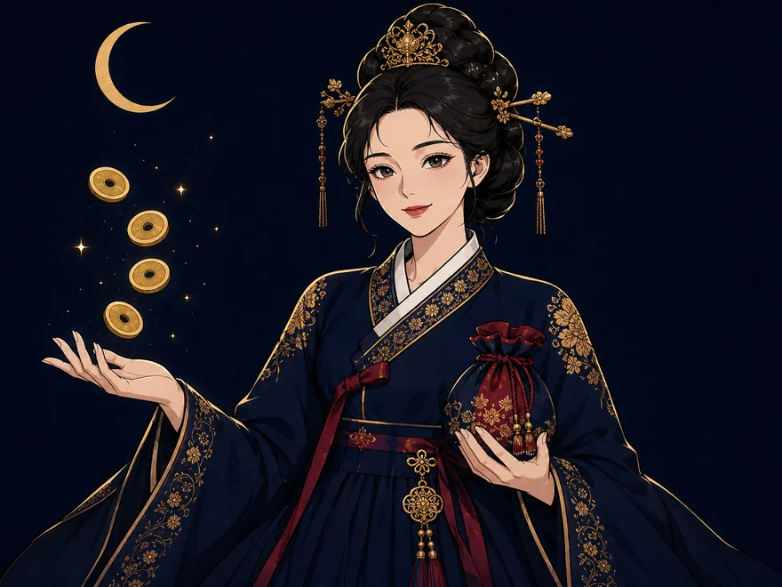 만금 아씨 — 재물 성향